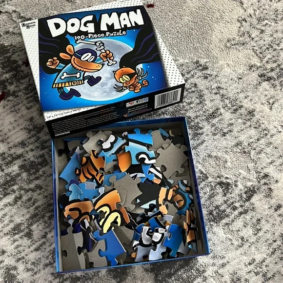 DOG MAN 100 - Piece Puzzle EUC ages 6 and up - Picture 3 of 5